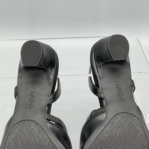 NEW Lifestride Minimalist Women’s Slingback Pumps Black Size 6M - Picture 9 of 10